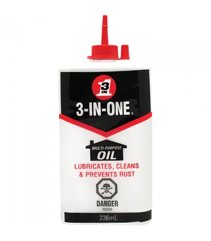 3-IN-ONE Multi-Purpose Oil, Squeeze Bottle 236ml