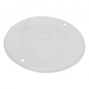 Couvercle de 4 po pour luminaire suspendu - Blanc