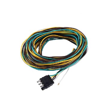 4-Way Wiring Harness with 1.82 m Grounding Wire for Trailer - 10.67 m