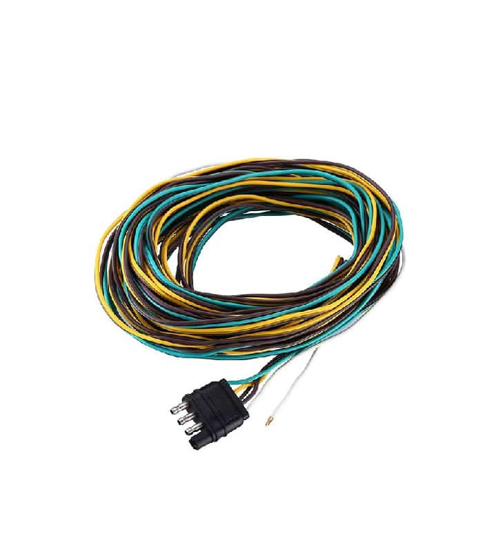 4-Way Wiring Harness with 1.82 m Grounding Wire for Trailer - 10.67 m