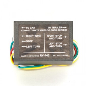 Convertisseur de feux arrière de remorque 4 fils à 3 fils