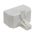 3 Way RJ12 6P6C Phone Splitter - White