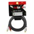 RedLink RCA Male to Male Stereo Cable - Grey - 2 m