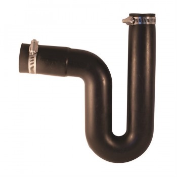 Siphon de drain en P flexible 1-1/4 po. 1-1/2 po. Ajustable