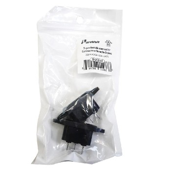 PureVolt  3-Pins C14 Male IEC Connector - 125/250 V - 15/10 A - Pack of 2