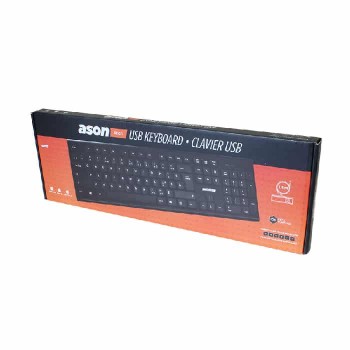 Ason Tech Clavier avec fil - USB 104 touches