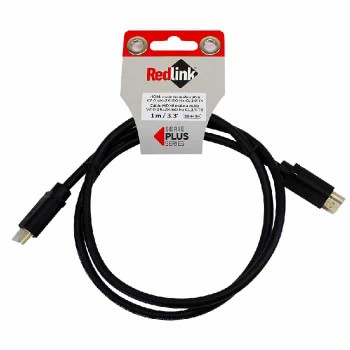 RedLink Câble HDMI 2.0 mâle à mâle - CL3/FT4 - Noir - 1 m