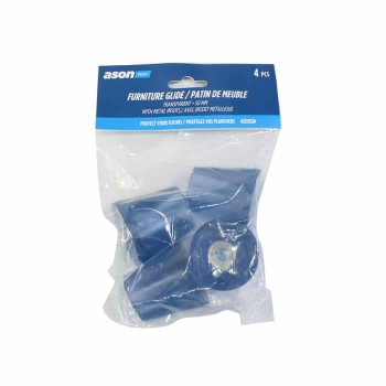 Ason Decor Furniture Glide - Clear - 50 mm - Pack of 8