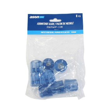 Ason Decor Furniture Glide - Clear - 32 mm - Pack of 8