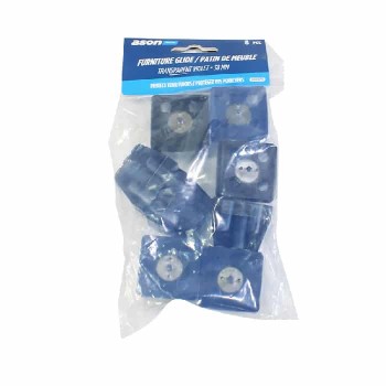 Ason Decor Furniture Glide - Clear - 38 mm - Pack of 8