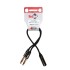 RedLink 6.3 mm Stereo Female to 2 x 6.3 mm Stereo Male Cable - 30 cm