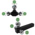 AddTools 3 Ball Trailer Hitch Kit - 2 in.