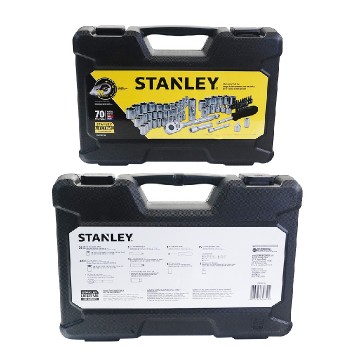 Stanley Professional SAE/Metric Socket Set with Accessories - 70 Pieces
