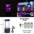 LED Lamp with Moving Jellyfish - 7 Colors - 22.86 cm