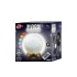 Moon-Shaped LED Lamp with Stand and Remote Control - 16 Colors - 14 cm