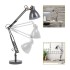 Adjustable Desk Lamp with USB Port - Black