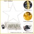 9 Branch Fairy Lights with Star Tree Topper - 317 LED - 3000K - 3.25 m/Branch