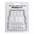 Cable Clips Multi-Pack - Adhesive - White (10 Pack)