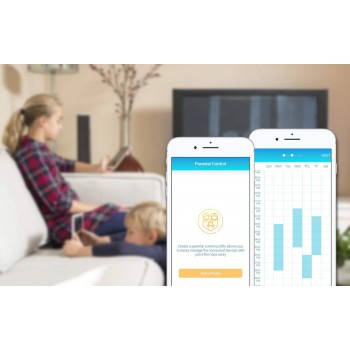 D-Link COVR-R2203 Covr PowrZone Tri Band Whole Home Mesh Wi-Fi System with Voice Control w/Amazon Alexa or Google Assistant, 3-Pack