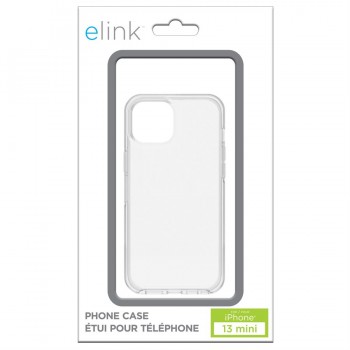 eLink Étui pour Téléphone TPU CLAIR - iPhone 13 mini