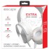 Escape Extra Bass Over-the-Ear Foldable Stereo Headphones, White