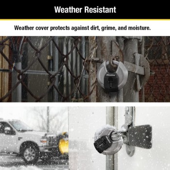 Masterlock M40BLCD Cadenas à disque 70mm