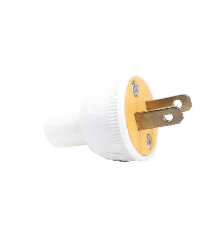 AC male plug 2 pins 15A / 125 VAC