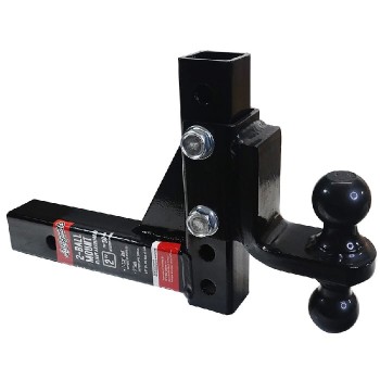 AddTools Ensemble d'attelage de remorque ajustable à 2 boules - 2 po.