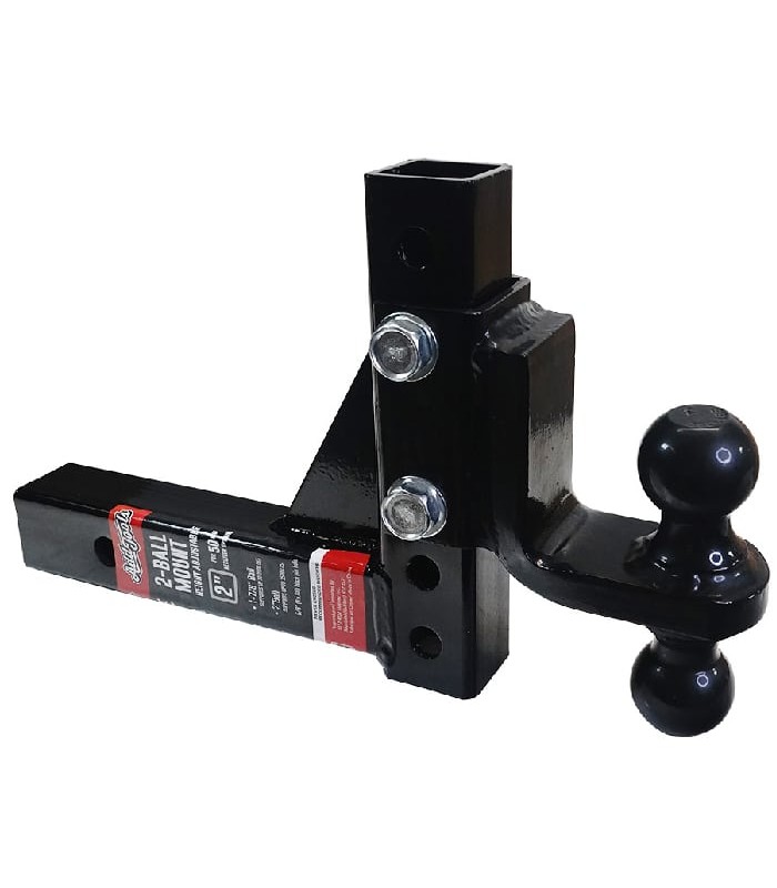 AddTools 2-Ball Adjustable Trailer Hitch Kit - 2 in.