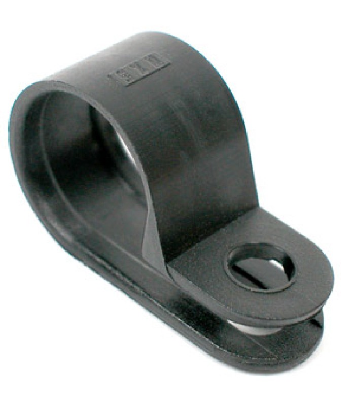 AddTools Cable Clamp - 1/2 in. - Type R - Black - Pack of 100