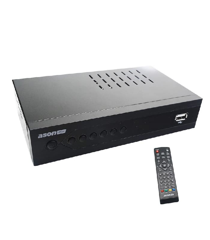 Ason Decor Convertisseur et enregistreur numérique pour téléviseur avec port USB intégré et télécommande