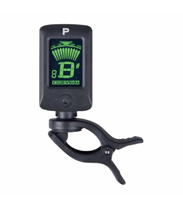 Clip-On Mini Instrument Tuner - Black