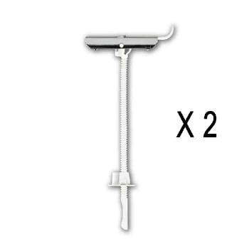 Cobra Toggle Anchor with Screw for Hollow Wall - 1/4 X 2-1/2 in. - Pack of 2