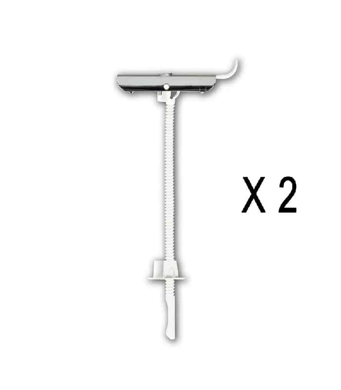 Cobra Toggle Anchor with Screw for Hollow Wall - 1/4 X 2-1/2 in. - Pack of 2