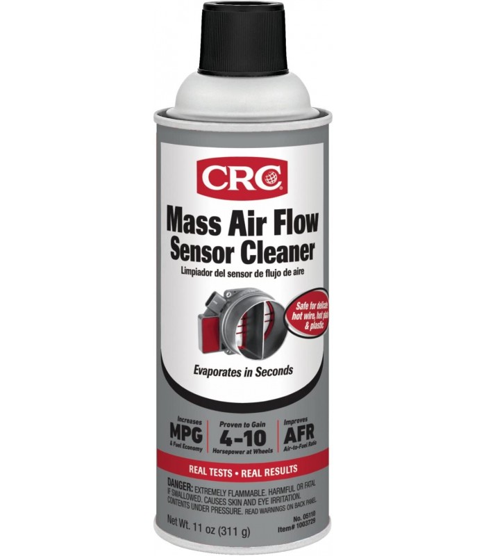 CRC Canada Nettoyant de débitmètre d'air massique SensorKleenMC, Canette aérosol 311g