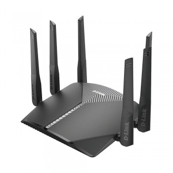 D-Link AC3000 High-Power Wi-Fi Tri-Band Router With Voice Control With Amazon Alexa Or Google Assistant