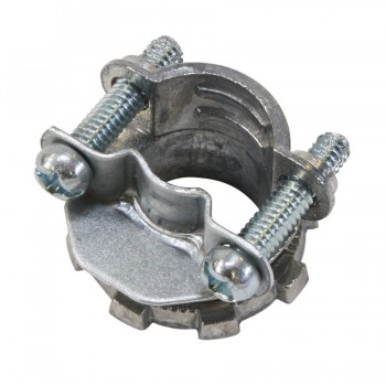 Electric Box Metal Connector with Screws - 1/2 in.