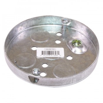 Electric Outlet Round Box 4 in. x 1/2 in.