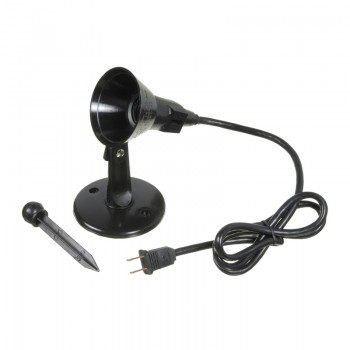 Electrimart Outdoor Plastic Lampholder Flood Light Holder w/Stake