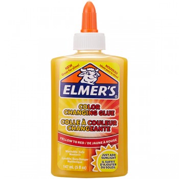 Elmer's Colour Changing Pourable Glue 147 ml, Yellow