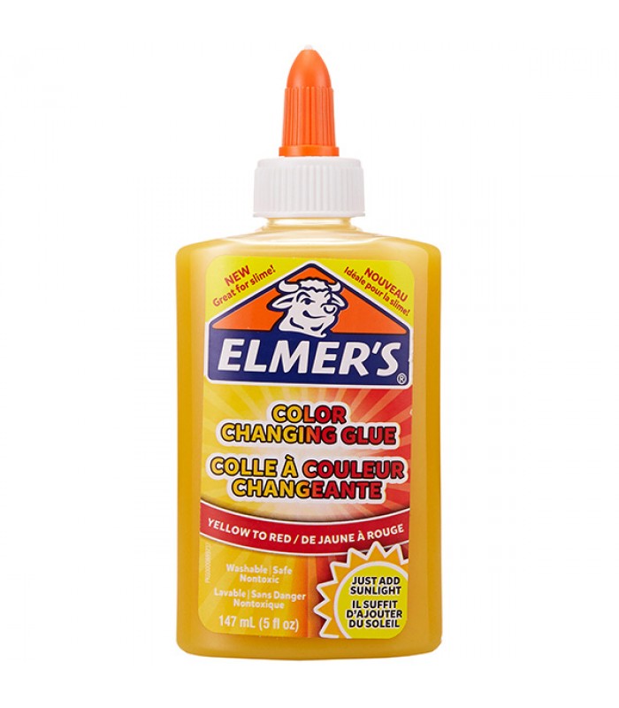 Elmer's Colour Changing Pourable Glue 147 ml, Yellow