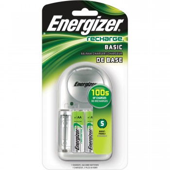 Energizer RECHARGE Value Chargeur avec 2 AA