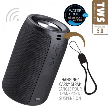 ESCAPE Haut-parleur sans fil TWS avec microphone, 5W