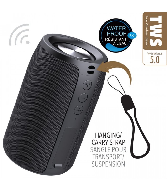 ESCAPE Haut-parleur sans fil TWS avec microphone, 5W