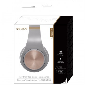 Escape Wireless Headphone with Microphone and FM Radio