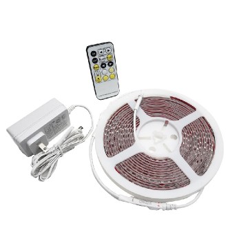 Flexible LED Strip with Remote Control - IP65 - White and TCC - 5 m