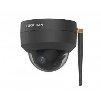 Foscam D4Z 4MP Dual Band Wi-Fi PTZ 4X Optical Zoom Dome IP Camera Black