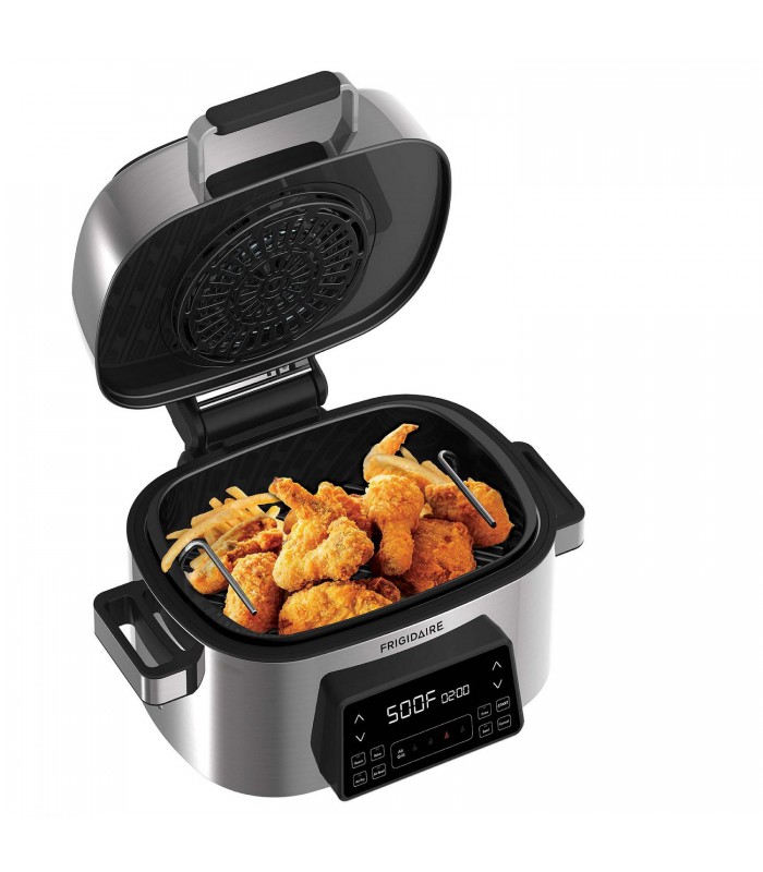 Frigidaire Grill and Air Fryer 7-in-1 Stainless Steel - Open Box