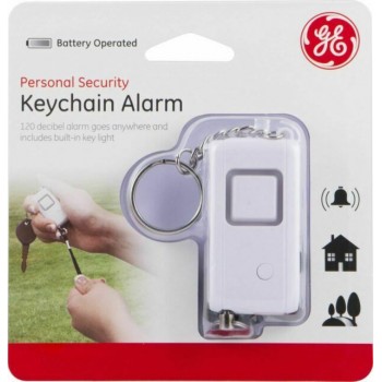 GE Alarme de porte-clés de sécurité personnelle avec lumière de clé intégrée