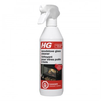HG Spray nettoyant pour vitres de poêle à bois 500 ml